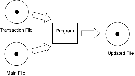 processing a transaction file