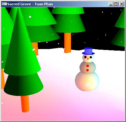 complete snowscape