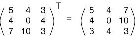 Matrix Transpose