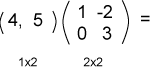 Matrix times column