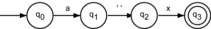four state finite automaton