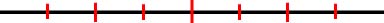 Eight half-inch lines