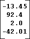 column matrix